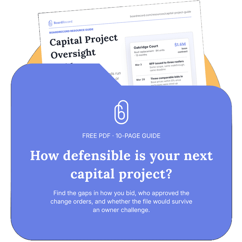Preview of Capital Project Oversight Guide