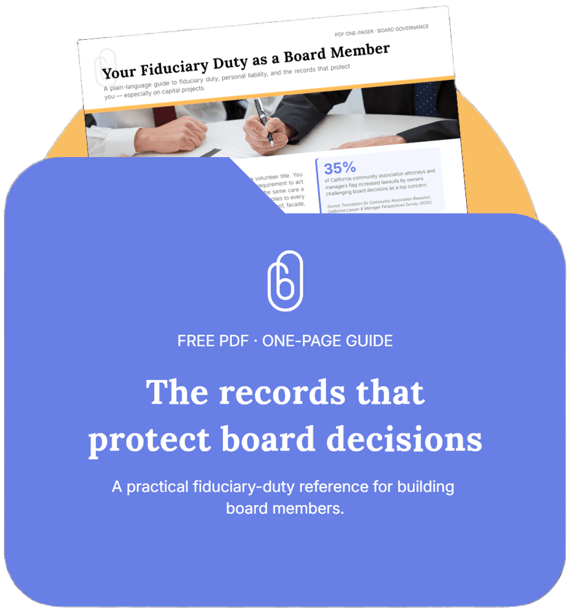 Preview of Your Fiduciary Duty as a Board Member